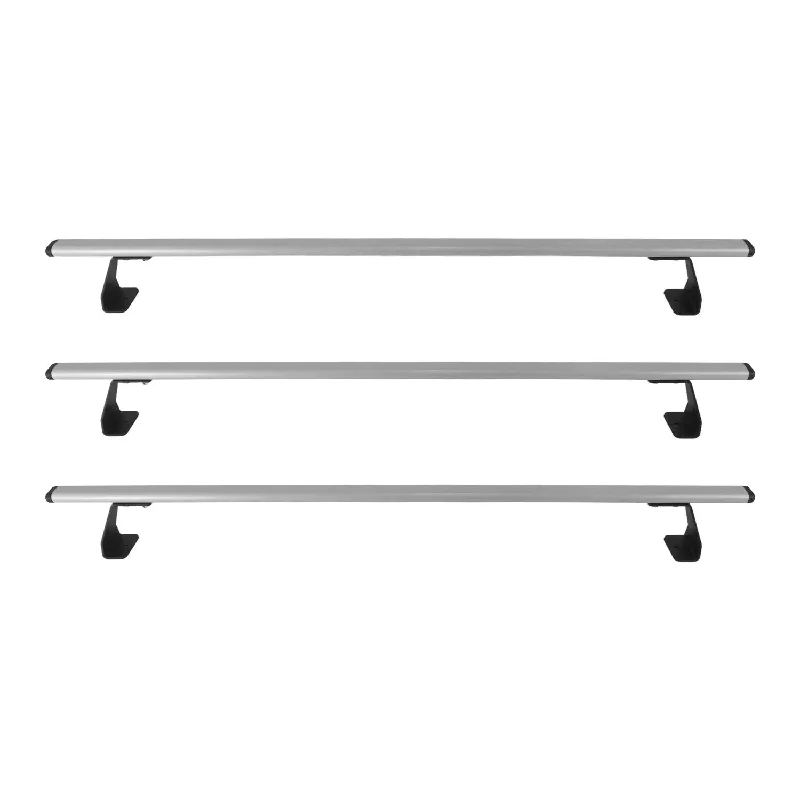 Trunk Bed Roof Racks Cross Bars for RAM ProMaster City 2015-2022 Metal Gray 3x