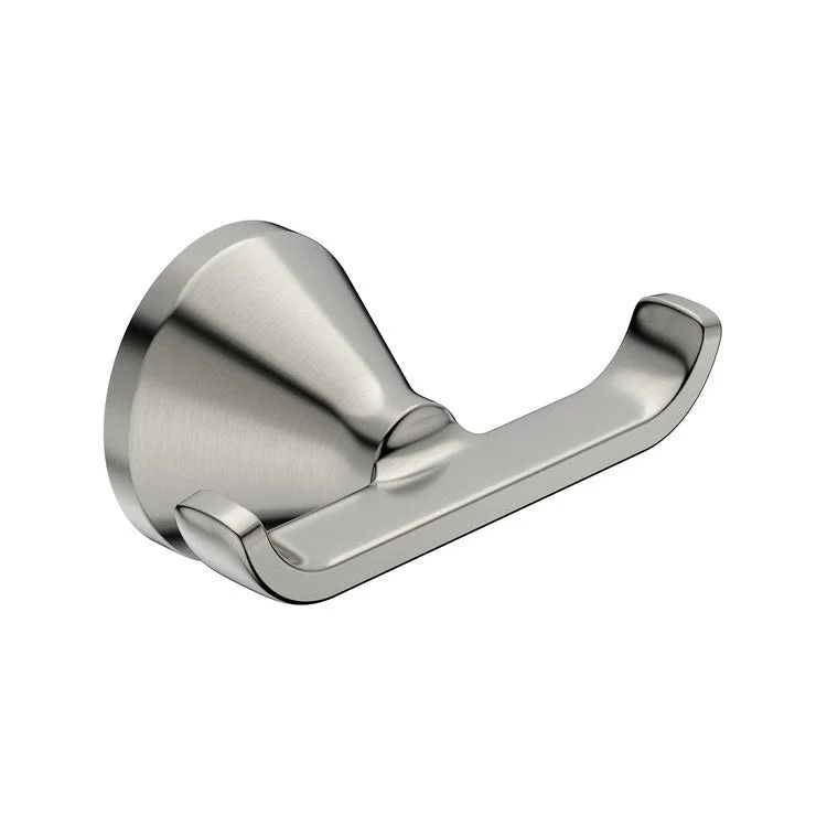 Robe Hook Aspirations Brushed Nickel 2 Inch 2-3/8 Inch Wall Mount Metal