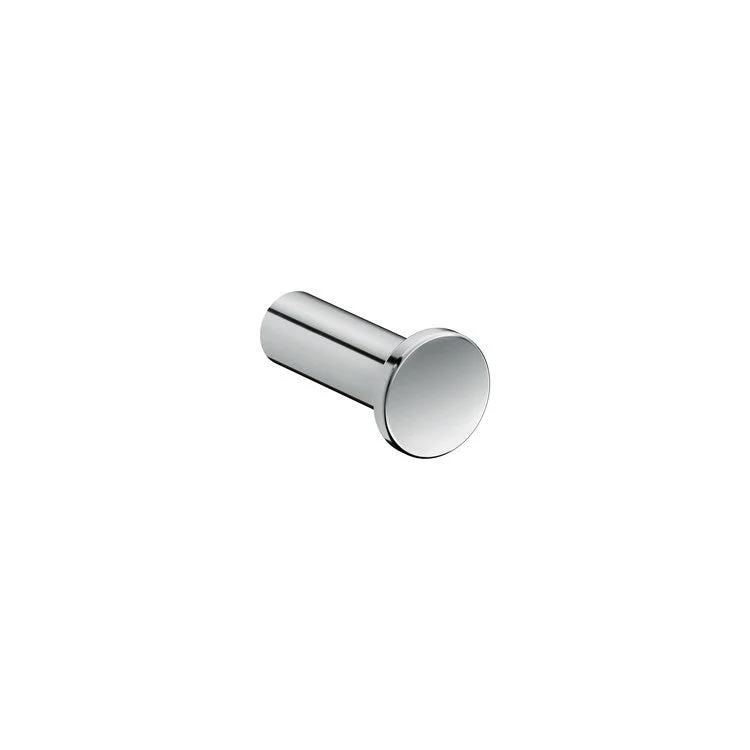 Towel Hook Universal Circular Small Single Chrome Wall Mount Metal