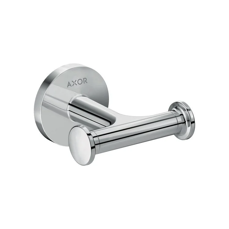 Towel Hook Universal Circular Double Chrome Wall Mount Metal