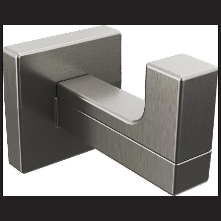 Robe Hook Frank Lloyd Wright Brilliance Luxe Steel 1-1/2 Inch 2-5/16 Inch Wall Mount Metal