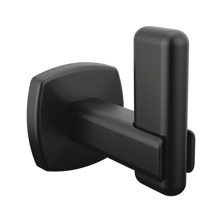 Robe Hook Allaria Matte Black 2-7/8 Inch 3 Inch Wall Mount