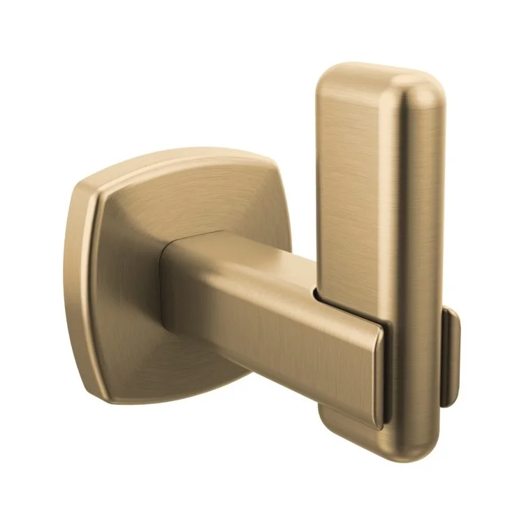 Robe Hook Allaria Brilliance Luxe Gold 2-7/8 Inch 3 Inch Wall Mount