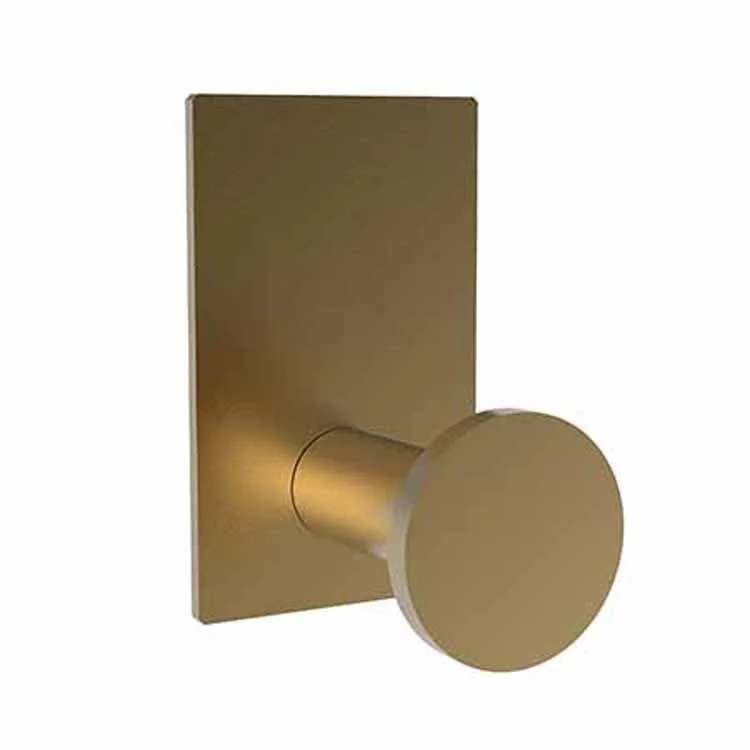 Robe Hook Metro Single Satin Bronze PVD 3-1/2 Inch 2-2/7 Inch Wall Mount Brass