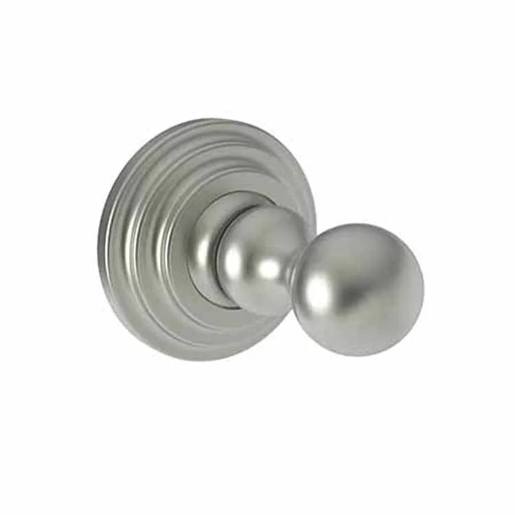 Robe Hook Alveston Single Satin Nickel PVD 2-1/2 Inch Wall Mount Brass