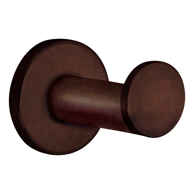 Robe Hook East Linear Single Venetian Bronze 2-2/5 Inch Wall Mount Brass