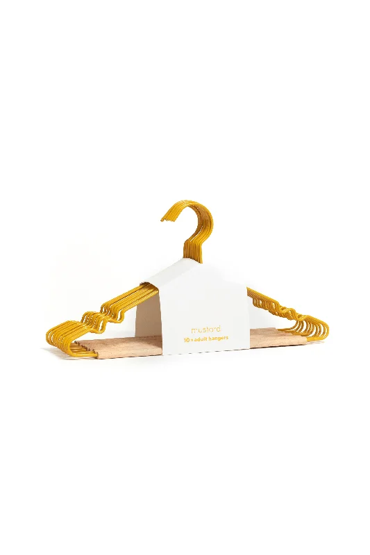 Adult Top Hangers in Mustard