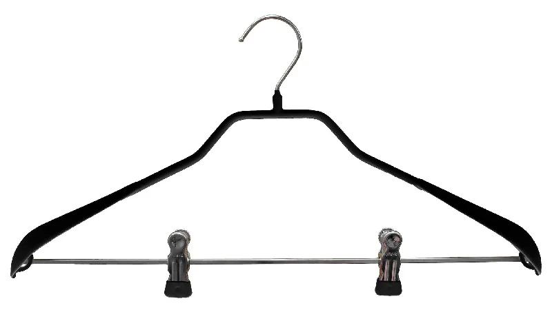 BodyForm, 42-LK, Pant Bar with Clips, Black