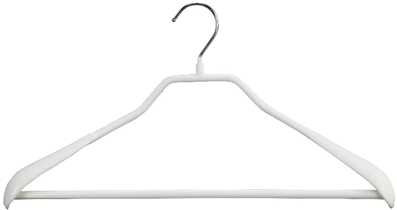 BodyForm, 42-LS, Pant Bar Hanger, White