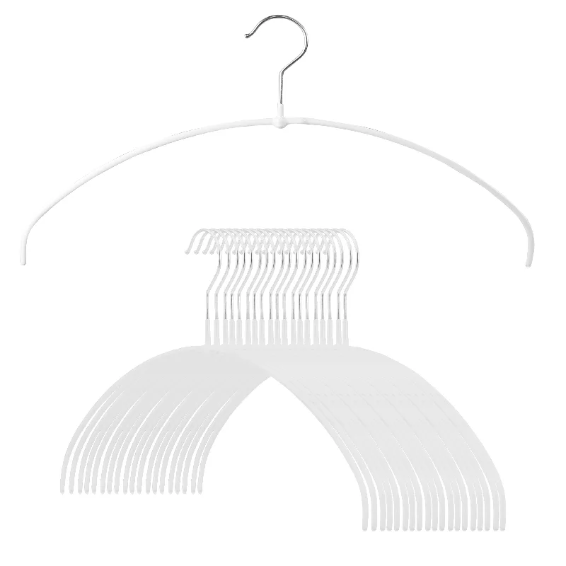 Euro Ultra Thin, 40-PT, Hanger, White