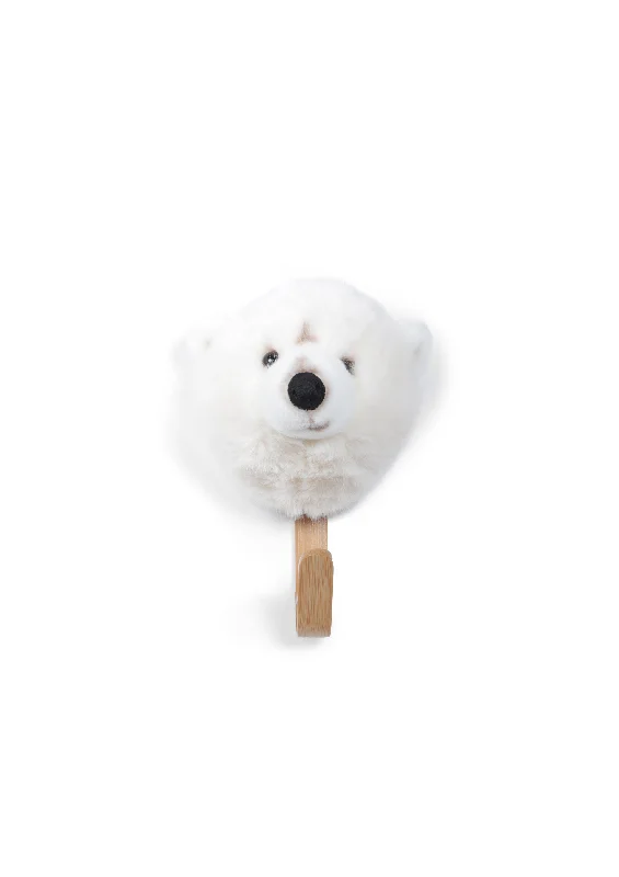 Polar bear coat hanger